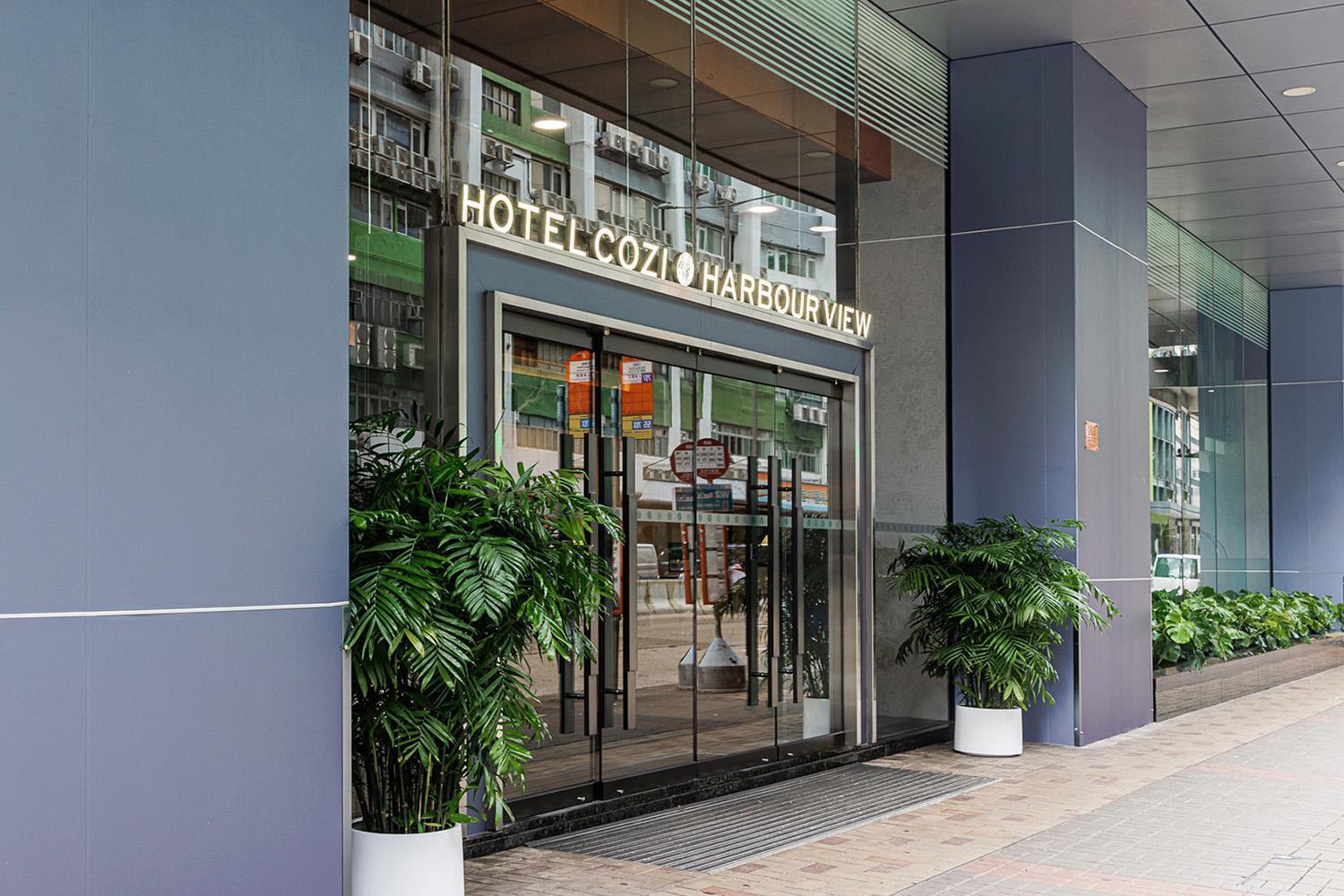 Hotel Cozi Harbour View Hongkong Exteriör bild